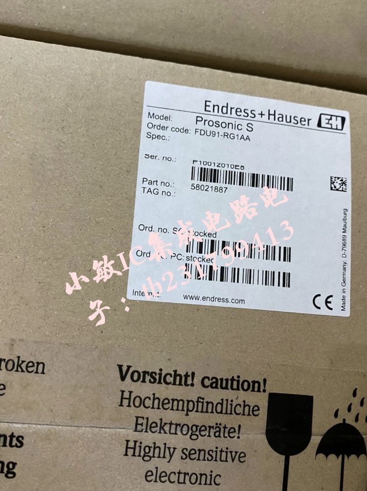 E+H超声波液位计传感器FDU91-RG1AA 德国进口全新原装