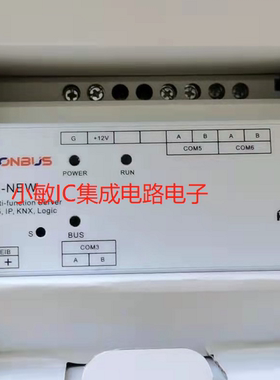 上海正爵电子kts1-neweib knx网关,eib+3个485接口