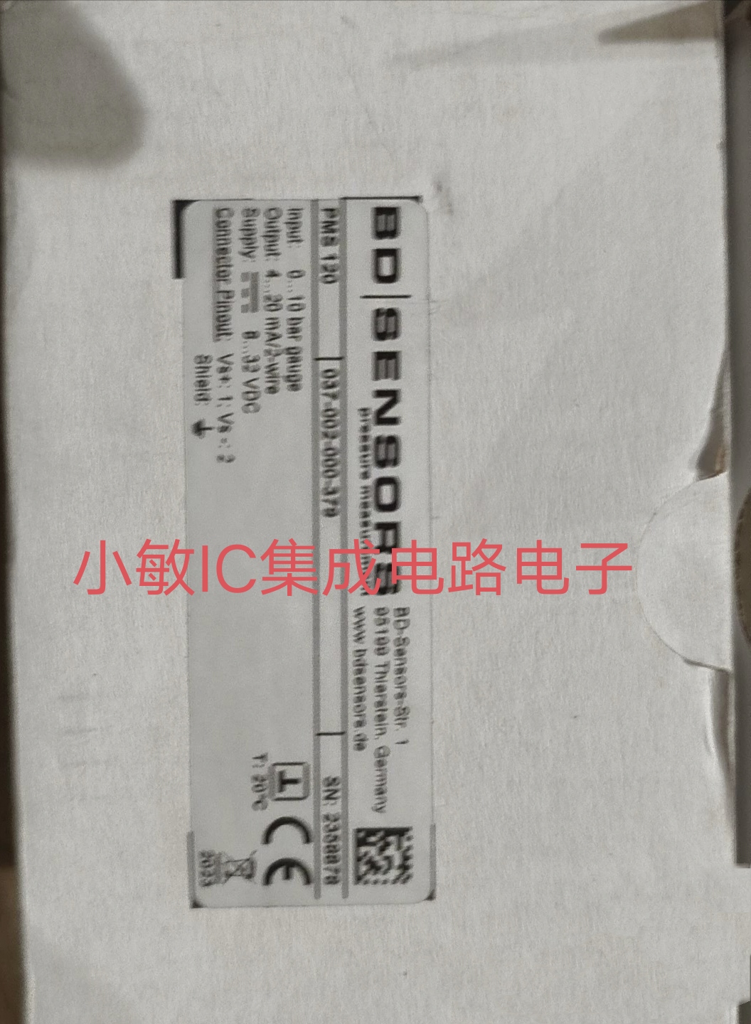 博德压力传感器PMS120 037-002-000-379 037-002-000-039