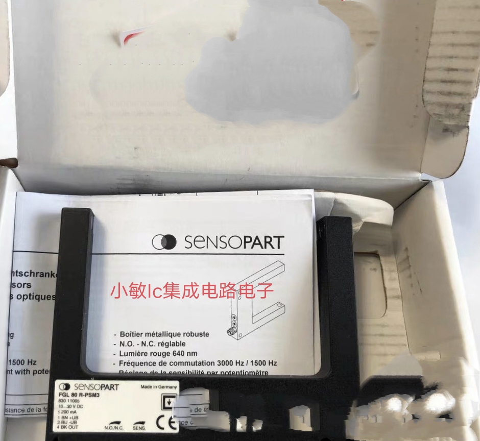 德国SENSOPART传感器 FGL80R-PSM3  830-11005  正品全新原包装