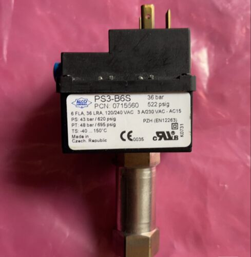 ALCO PS3-B6S 36bar艾柯EMERSON艾默生压力开关压力控继电器控制