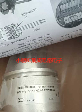 全新原装Baumer堡盟编码器BMMV58K1N24R12/18CON GBAMW.B20P32议