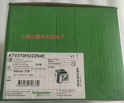 施耐德ATV310HU75N4A/HD18N4A/HD22N4A/HU30N4E/HU40N4E全新询价