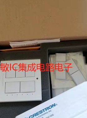 快思聪 C2NI-CB-W-T/C2NI-CB-B-T 智能按键面板白色/黑色Crestron