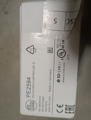 ifm易福门压力传感器PE2594 KI5030易福门   SF5800全新原装