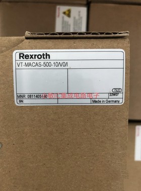0811405140力士乐比例放大器VT-MACAS-500-10/V0/I全新原装