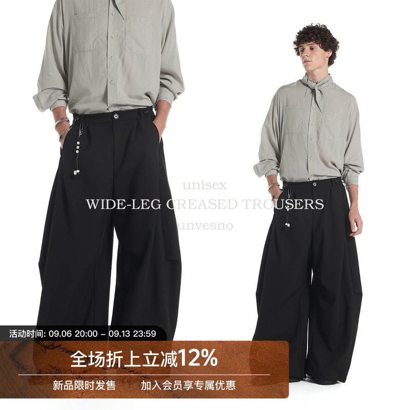 立体分割打褶大廓形弯