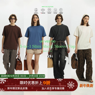 Unvesno sport&Life 瘦版 T恤 速干负离子短袖 五合一功能