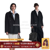 老钱Row风 Unvesno 老钱风极简廓形休闲西式 休闲百搭外套