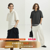 Unvesno 极简老钱负离子五合一松弛感POLO衫 7A抗菌凉感