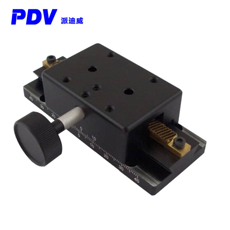 PDV PT-SD112 일반 수동 번역 테이블 랙 및 피니언 슬라이드 테이블 X축 변위 테이블 번역 테이블
