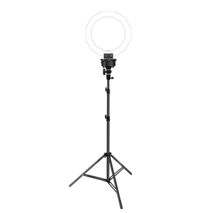 【网红美颜直播灯】手机直播支架带补光灯设备全套专业环形灯拍摄网红主播神器户外落地专用抖音美颜灯多功能