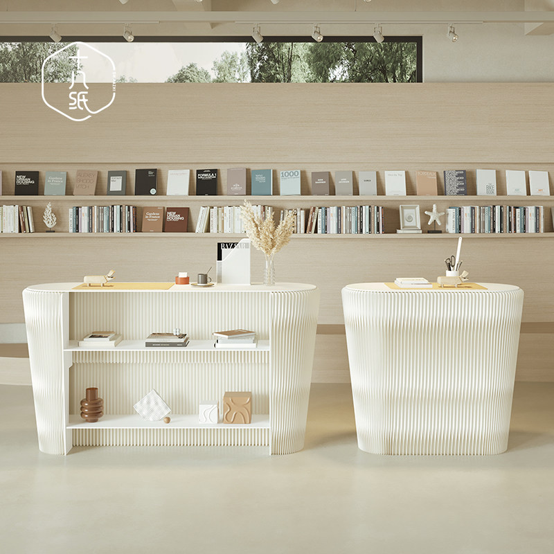 十八纸轻奢展架落地多层展台