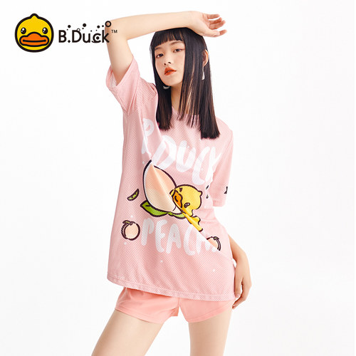 B.Duck小黄鸭分体泳衣女显瘦遮肚