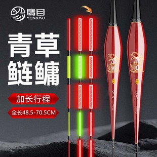 加长流氓电子漂日夜两用加粗醒目大物夜光鱼漂黑坑青鱼珠珠夜光漂
