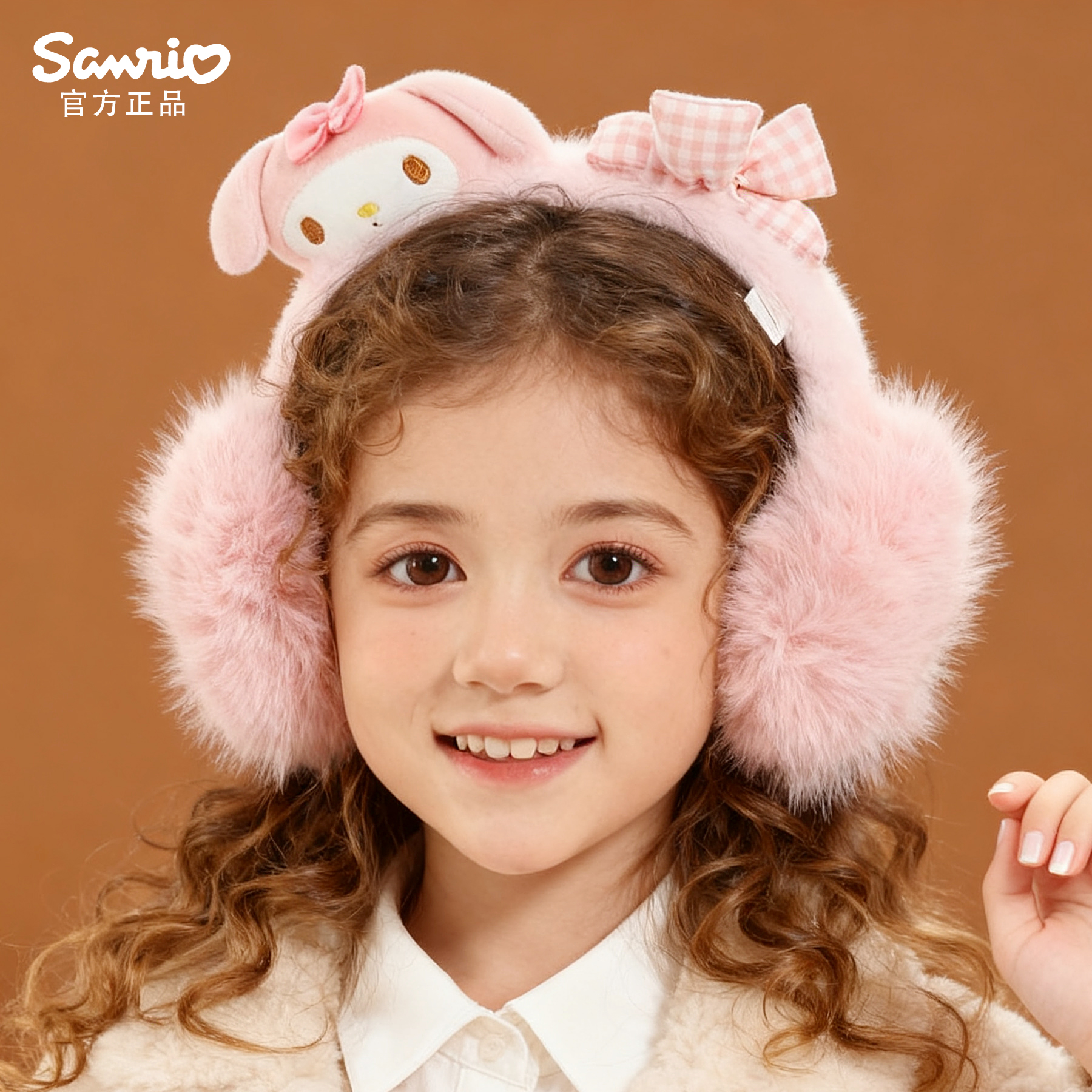 HelloKitty毛绒耳罩女冬