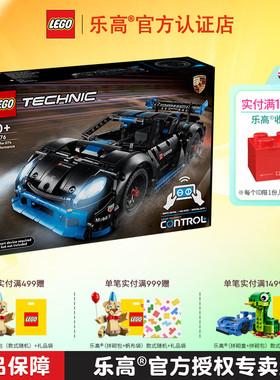 LEGO乐高42176保时捷GT4 e-Performance赛车益智拼搭积木玩具礼物