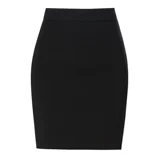 Рабочая юбка, классический костюм, с акцентом на бедрах, высокая талия