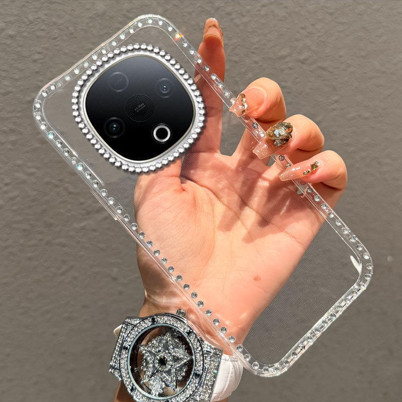 高端奢华镶钻手机壳，不掉钻，不发黄
