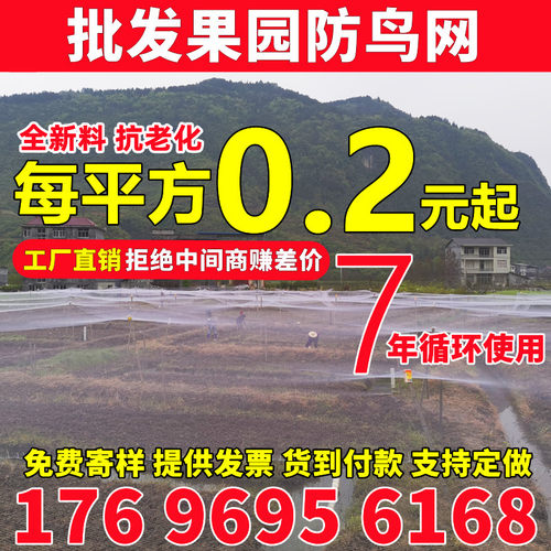 工厂直销尼龙防鸟网量大优惠