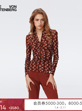 [双面穿]DVF安可拉红POLO领上衣BL2S005