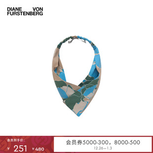 DVF礼物清晨蓝大地花卉发带OT1S005