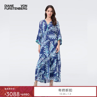 DVF2025秋季 幽蓝星辰连衣裙DL2T013