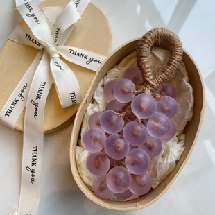 水晶葡萄串香手工皂高级创意趣味伴手礼稀奇古怪家居手工皂葡萄串