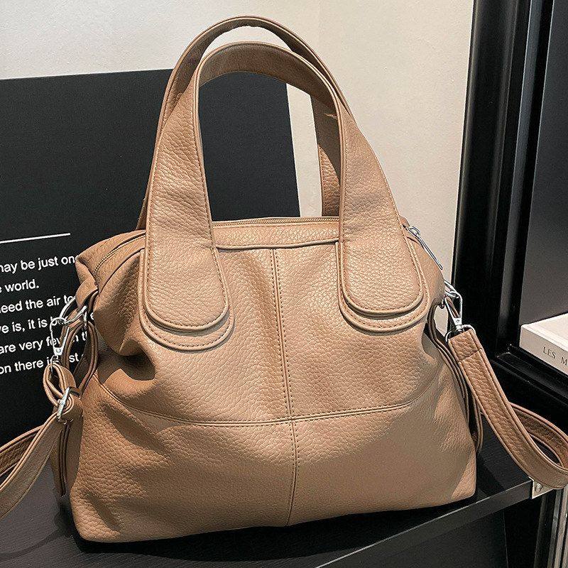 包包女2026春季新款大容量复古女包简约流行女士手提单肩斜挎包