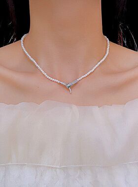 设计小众配轻奢珍珠欧美风饰品