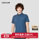 LAFUMA乐飞叶户外吸湿速干短袖 立领运动打底衫 T恤男士 防晒UPF40
