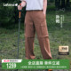 男可拆卸裤 长裤 LAFUMA乐飞叶户外防泼水耐磨工装 短裤 明星同款