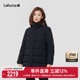 LAFUMA乐飞叶蓬松度700绒子含量90%泼水防风羽绒服女中长款 防寒服