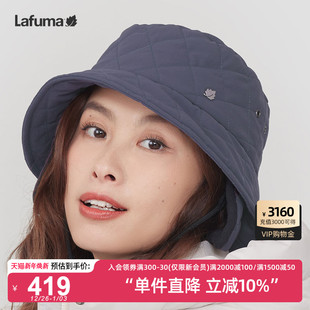 LAFUMA乐飞叶户外24新款 露营垂钓徒步保暖棉帽女士休闲渔夫帽子