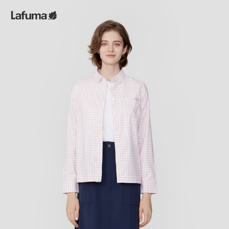 Lafuma乐飞叶户外格纹长袖衬衫