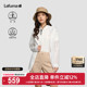 LAFUMA乐飞叶户外通勤中长凉感UPF40 防晒外套女轻量夹克运动风衣