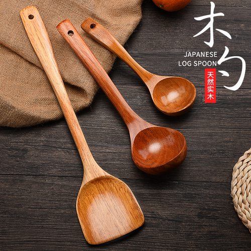 不粘锅专用木铲耐高温炒菜铲子