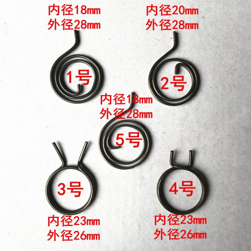 拉手卡簧钳回位双快门锁