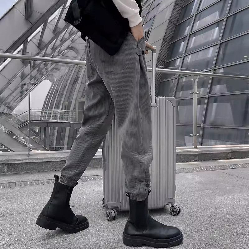 百搭长裤弘号哈伦裤潮牌