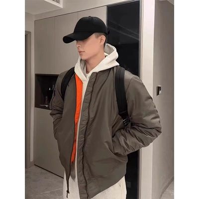 飞行员外套弘号夹克棉服男