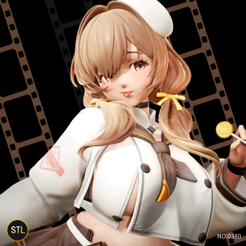 胜利女神妮姬NIKKE布蕾蒂3D打印模型角色人物有分件stl图片