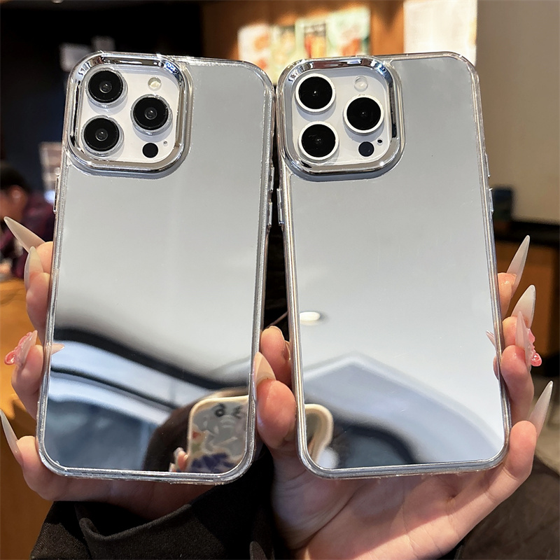 适用MotorolaG85电镀镜面手机壳