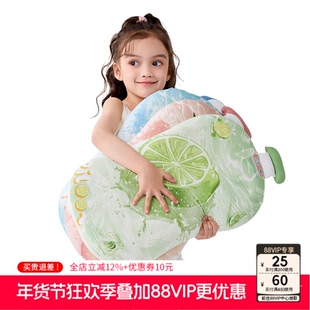 匹鲁记忆棉儿童枕套婴儿宝宝专用记忆棉垫片2cm【换洗枕套】