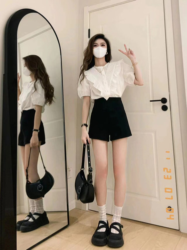 盐系穿搭小个子轻熟御姐炸街