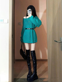 秋季 搭配一整套盐系轻熟纯欲高级感御姐慵懒风毛衣短裙两件套装 女