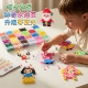 diy水雾粘珠拼图益智儿童水珠女孩手工魔法珠男孩拼豆豆黏珠玩具