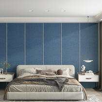高精密灰色墙布无缝全屋卧室客厅素色条纹轻奢高级壁布上门包安装