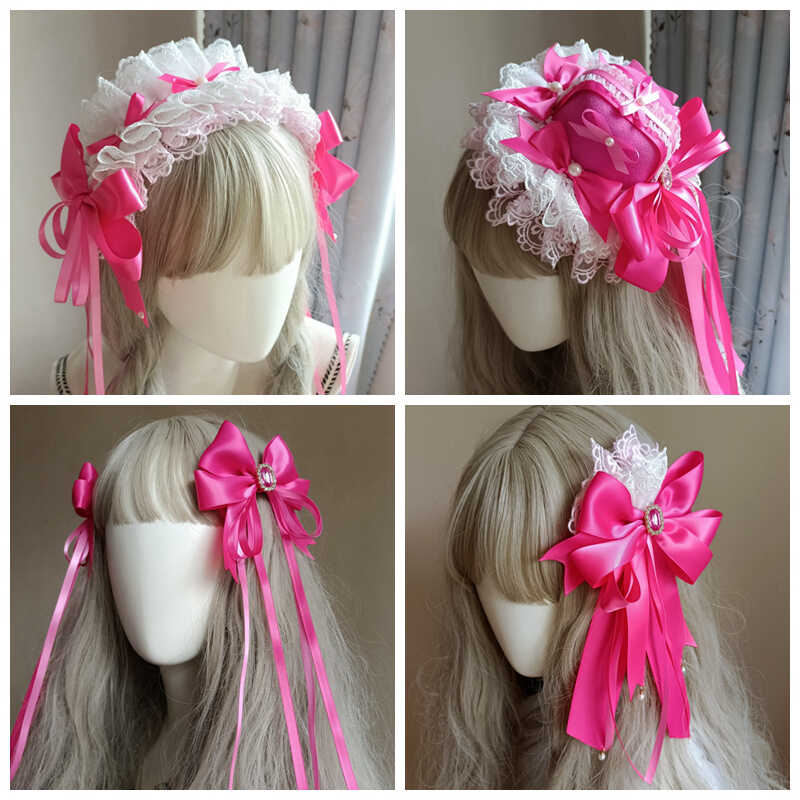 洛丽塔小礼帽手作小物