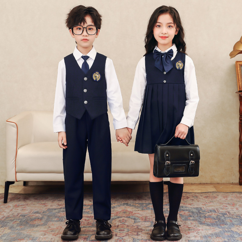 成长派对小学生校服英伦风