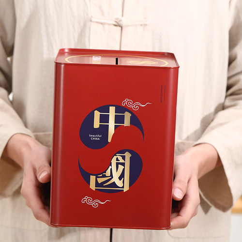 只进不出马口铁存钱罐储蓄罐